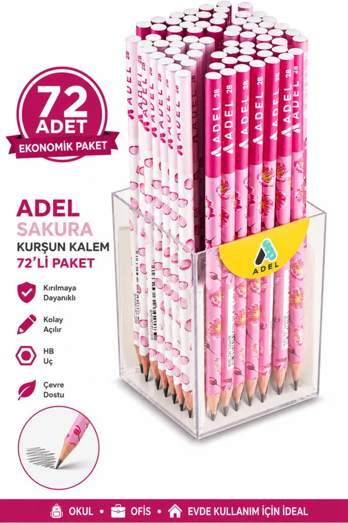 ADEL SAKURA KURSUN KALEM 72 LI
