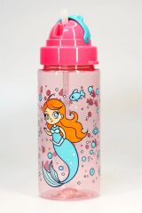 NOKI KIDS SU MATARASI PIPETLI 500ml PEMBE T-0107