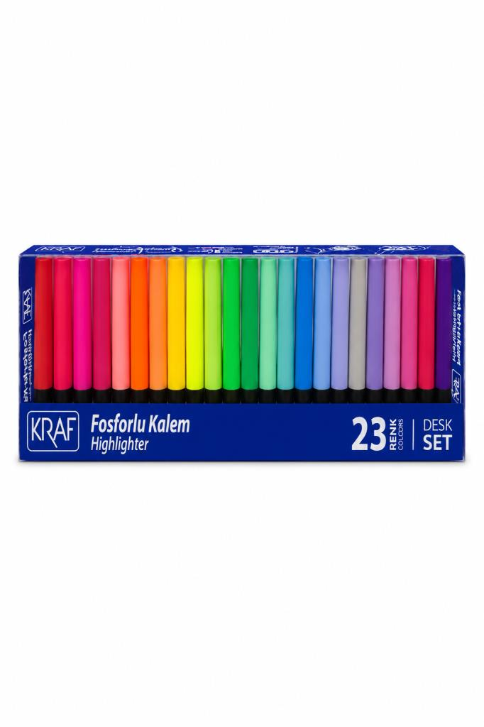 KRAF FOSFORLU KALEM DESK SET 365 23 LU