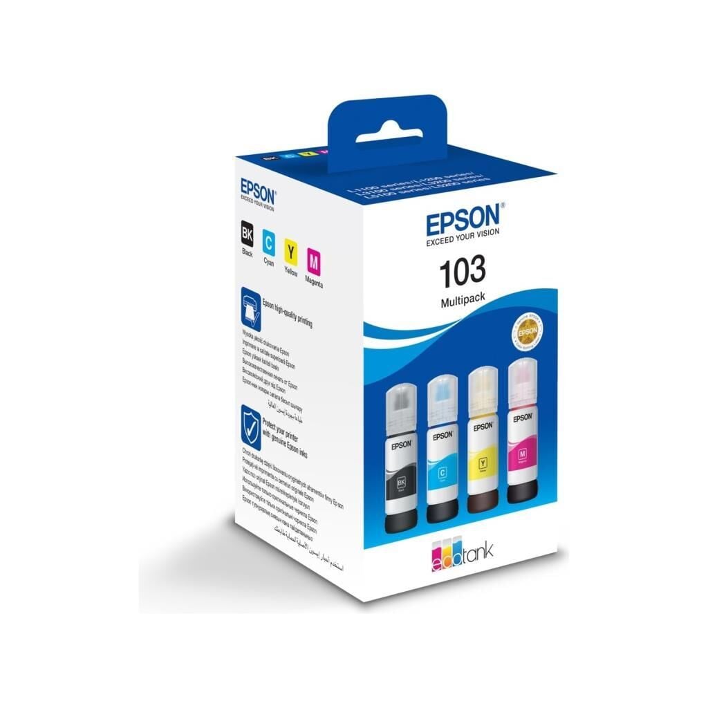 EPSON T103 MUREKKEP 4 RENK TAKIM MULTIPACK ORJINAL
