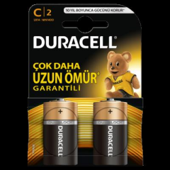 DURACELL PIL ORTA BOY (C) 2 LI (75062658)