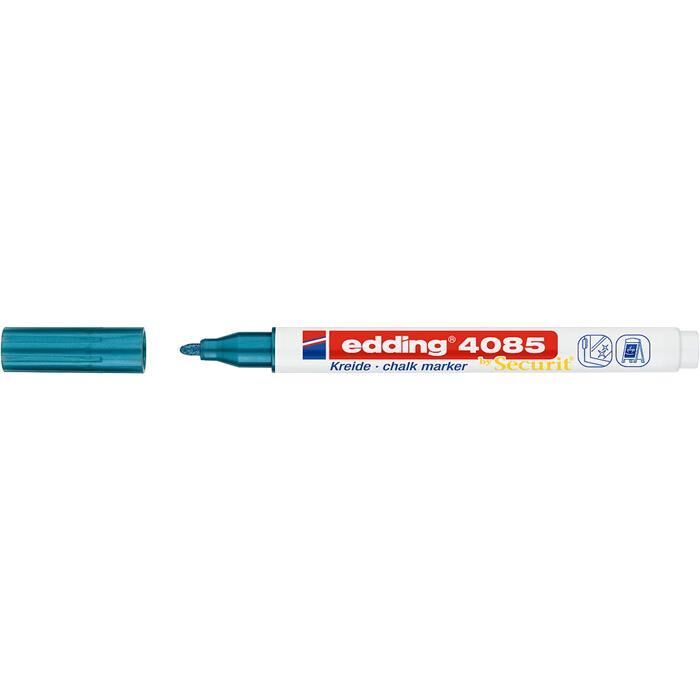 EDDING CAM KALEMI METALIK MAVI 1 LI  (4085)