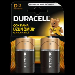 DURACELL PIL BUYUK BOY (D) 2 LI (75062659)