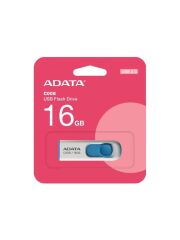 ADATA C008/16GB USB 2.0 CLASSIC WHITE+BLUE FLASH