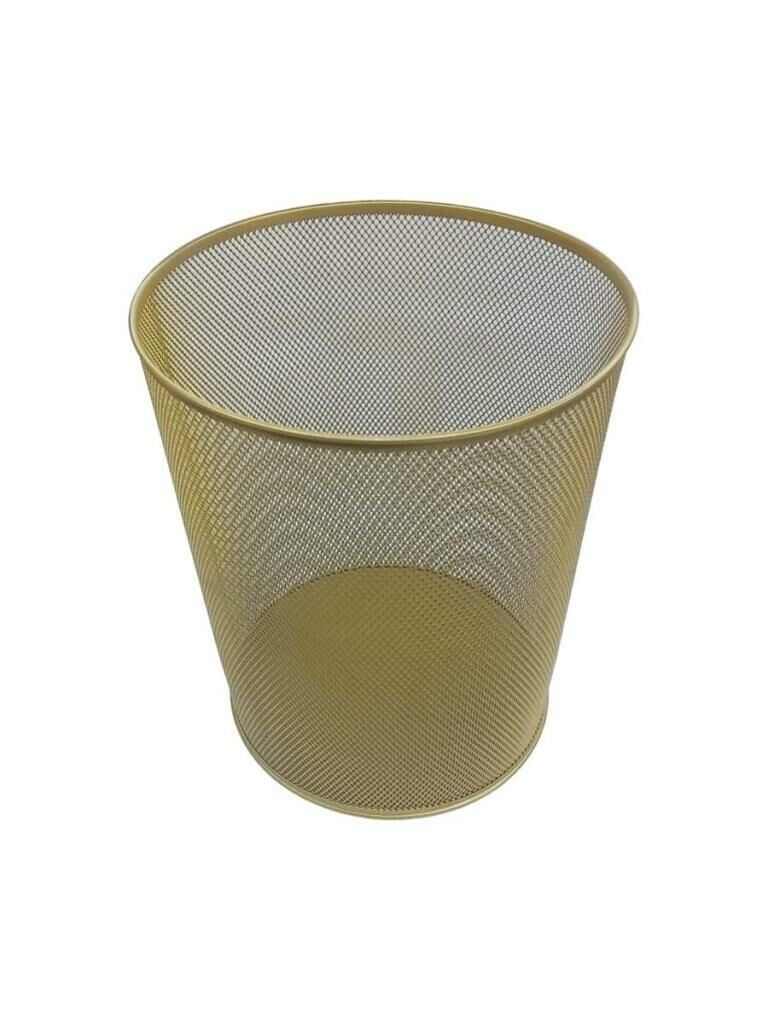 MAS COP SEPETI METAL TAM DELIKLI 10 LT GOLD 854