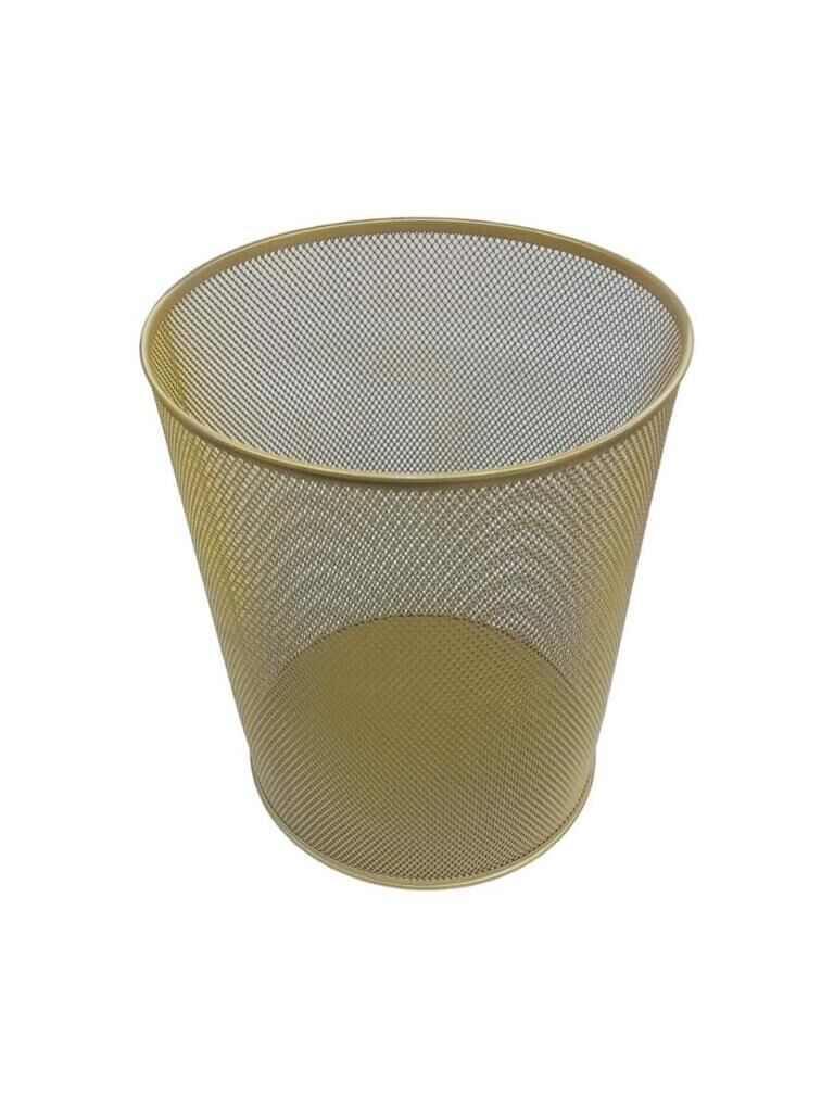 MAS COP SEPETI METAL TAM DELIKLI 10 LT GOLD 854