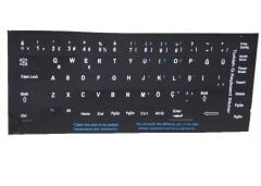 ADDISON KLAVYE STICKER 300161 TURKCE Q SIYAH