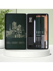 GIORGIONE 10 LU CIZIM SETI METAL KUTU G-101008
