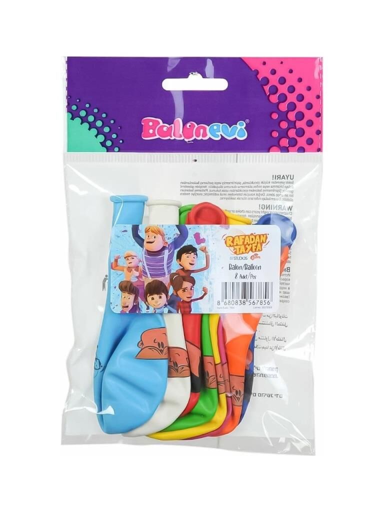 BALONEVI BALON 4+1 RAFADAN TAYFA BASKILI 12INC 8LI
