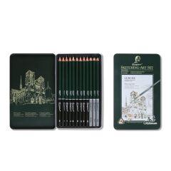 GIORGIONE 12 LI DERECELI KALEM 2H-8B-sm-h G-121208
