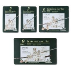 GIORGIONE 12 LI DERECELI KALEM 2H-8B-sm-h G-121208