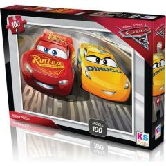 KS GAMES  PUZZLE 100 PARCA CARS CR714