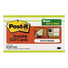 3M POST-IT SUNUM KARTLARI 73mmx123mm 60LI PAKET