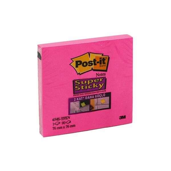 POST-IT YAPISKANLI KA 76x76  90YP 1 LI (654S-TFEN)