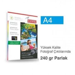 TANEX FOTOGRAF KAGIDI A4 (21X30) 240gr 20 LI