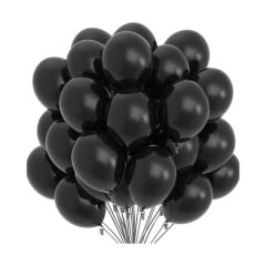 GEMAR BANI BALON 10'' 26CM  SIYAH 100 LU