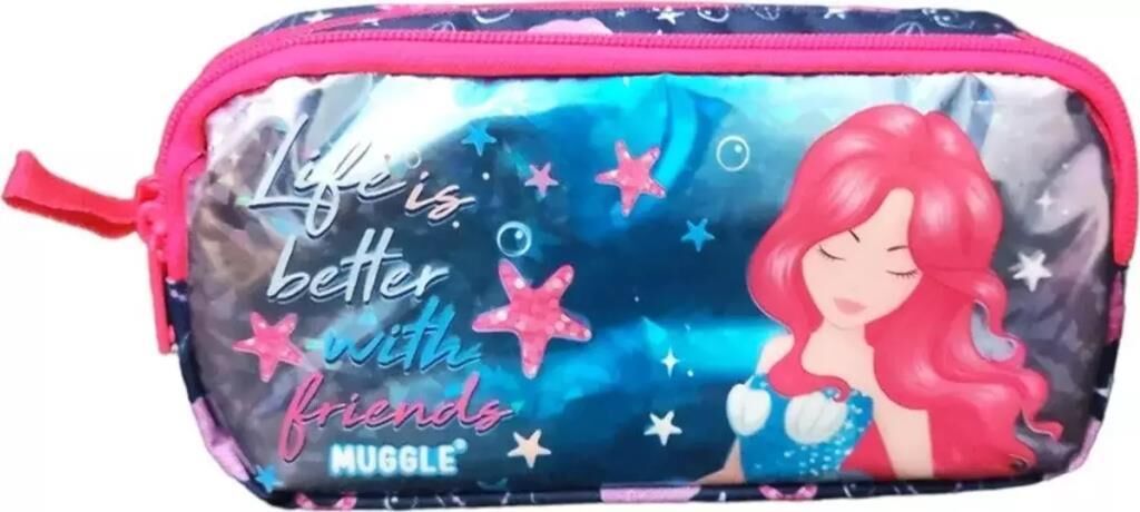 MIKRO KALEM CANTASI MUGGLE MARMAID LACIVERT MU8874