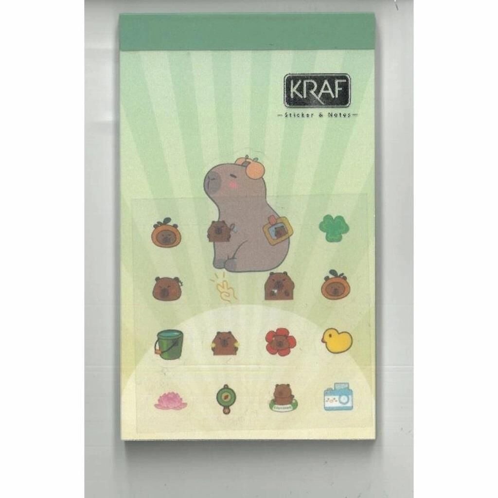 KRAF CAPYBARA  NOT DEFTERI 76x127 50 YP 2221CB