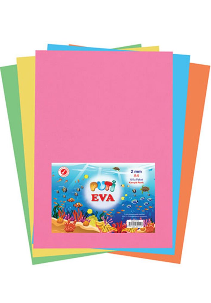 PUTI EVA A4 10 RENK (1116)