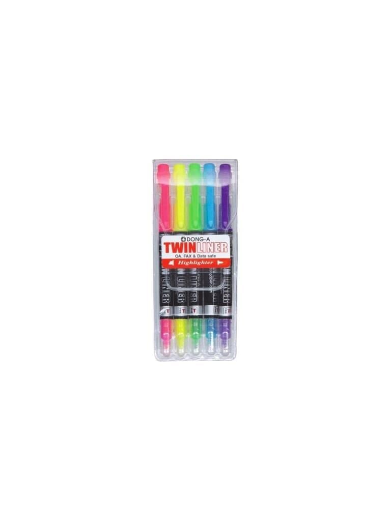 DONG-A TWINLINER FOSFORLU CIFT TARAFLI 5LI SET