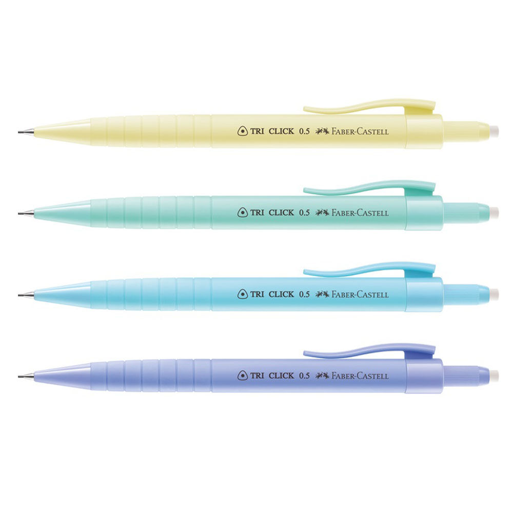 FABER VERSATIL TRI CLICK 1362 05mm SOFT TOUCH 10LU