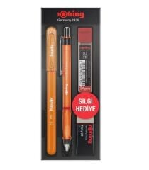 ROTRING OKUL SETI VISUCLICK+JEL 0.7 MM TURUNCU