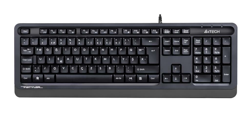 A4TECH FK10 Q USB FSYTYLER GRI TR FN MULTIMEDYA
