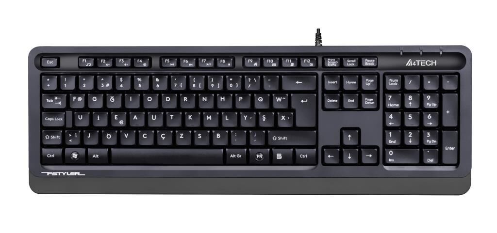 A4TECH FK10 Q USB FSYTYLER GRI TR FN MULTIMEDYA