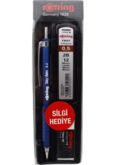 ROTRING VERSATIL TIKKY RETRO OKUL SETI 0.5 MAVI