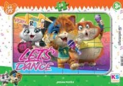 KS GAMES FRAME PUZZLE 24 PARCA 44 CATS