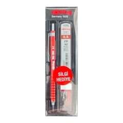 ROTRING VERSATIL TIKKY RETRO OKUL SETI 0.5 KIRMIZI