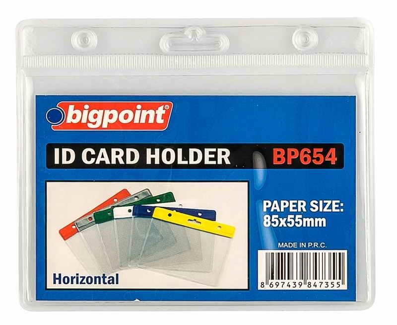 BIGPOINT KART POSETI 85x55 YATAY 10LU SEFFAF(654)