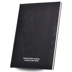 GULPAS OGRETMENLER KURULU KARAR DEFTERI CILTLI