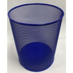 MAS COP SEPETI METAL TAM DELIKLI 10LT LACIVERT 854