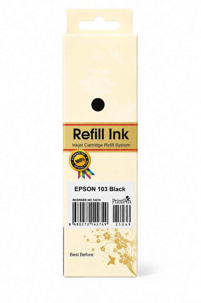 EPSON 103 INK SIYAH MUADIL MUREKKEP  (L3110/3150)