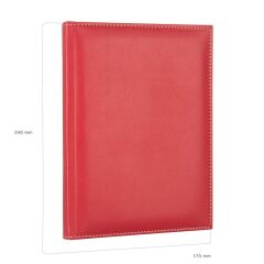 2K CIZGILI DEFTER17x24 RAINBOW KIRMIZI (4901-6)