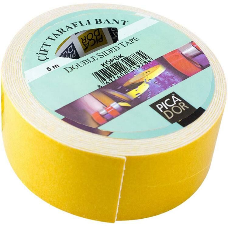 PICADOR KOPUKLU CIFT TARAFLI BANT 50mmX5m (4300)