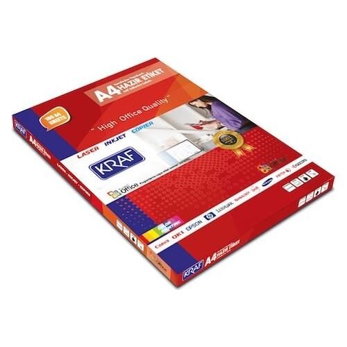 KRAF LASER ETIKET 2033 63.5x25.4 (33x100=3300)