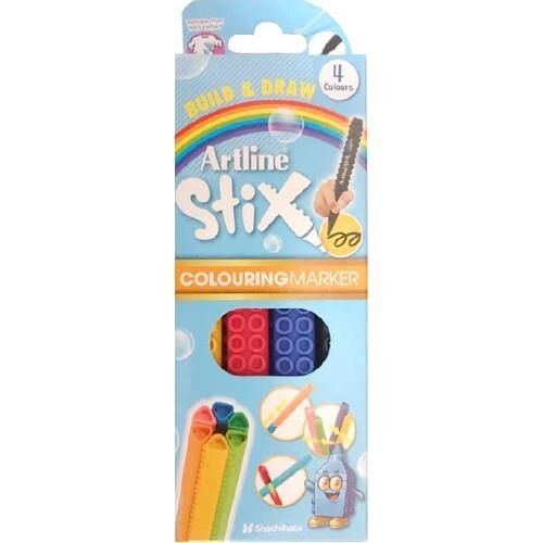 ARTLINE BOYA KALEMI STIX BRUSH MAR.4 LU ETX-F 4W