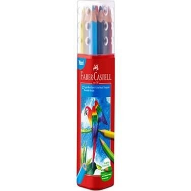FABER KURUBOYA PLASTIK UCGEN TUP 12 RENK (113313)