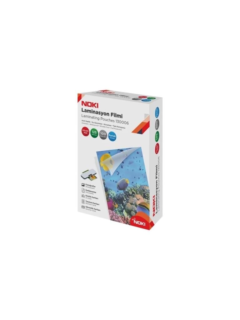 NOKI LAMINASYON FILMI 65x95 MM 125 MIC.PARLAK KUTU