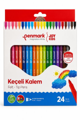 PENMARK KECELI KALEM 24 RENK HS-705-24