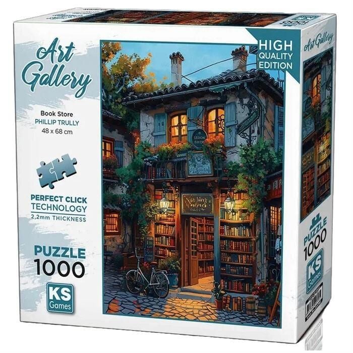 KS GAMES PUZZLE 1000 PARCA BOOK STORE 20790