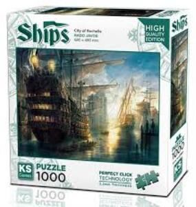 KS GAMES PUZZLE 1000 PARCA CITY OF ROCHELLE 20681