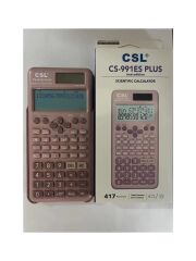 CSL CS-991ES PLUS FONKSIYONEL HESAP MAKINESI PEMBE