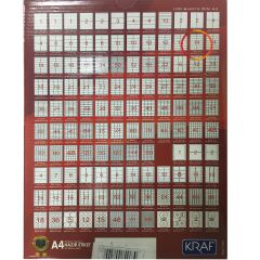 KRAF LASER ETIKET 2114 105x41 (14x100=1400)HB1114