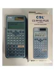 CSL CS-991ES PLUS FONKSIYONEL HESAP MAKINESI MAVI