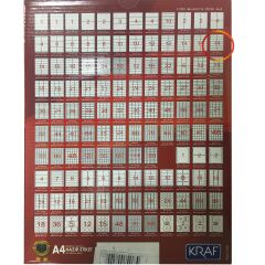 KRAF LASER ETIKET 2614 105x40(14x100=1400)