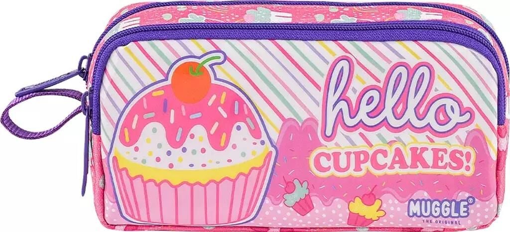 MIKRO KALEM CANTASI CUP CAKE PEMBE MU7112