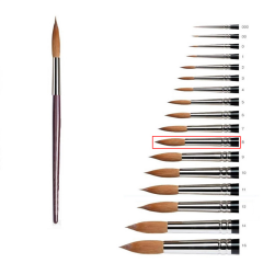 SAMUR SULUBOYA FIRCASI 145 SERI (NO:8) 12 LI KUTU